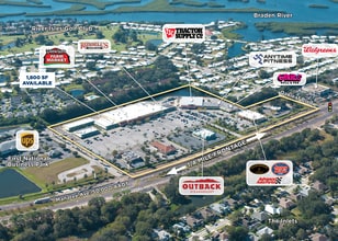 4310-4658 E State Road 64, Bradenton, FL - Aérien Vue de la carte