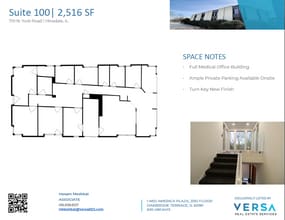 710 N York Rd, Hinsdale, IL à louer Plan d’étage- Image 2 de 2