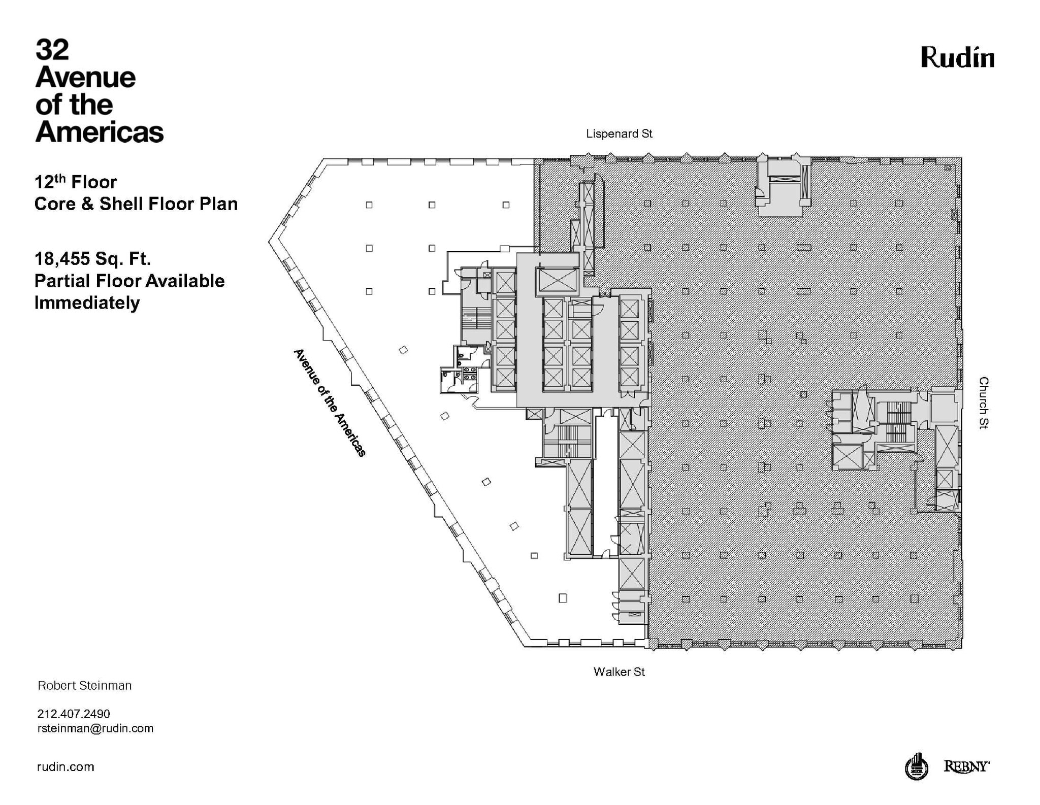 32 Avenue of the Americas, New York, NY à louer Plan d’étage- Image 1 de 1