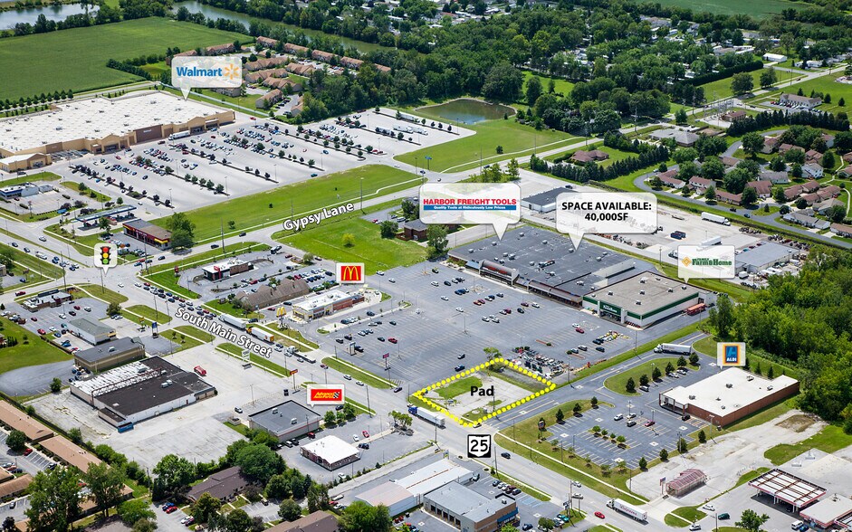 1060-1080 S Main St, Bowling Green, OH à vendre - Photo du bâtiment - Image 1 de 2