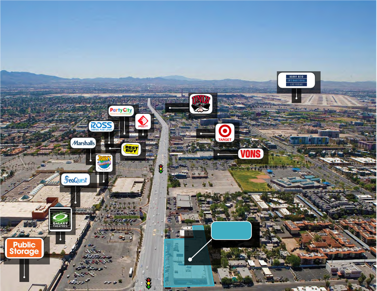 3507 S Maryland Pky, Las Vegas, NV for lease - Building Photo - Image 3 of 15