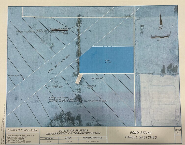 SR-301 & CR-523, Coleman, FL à vendre - Photo du bâtiment - Image 3 de 5