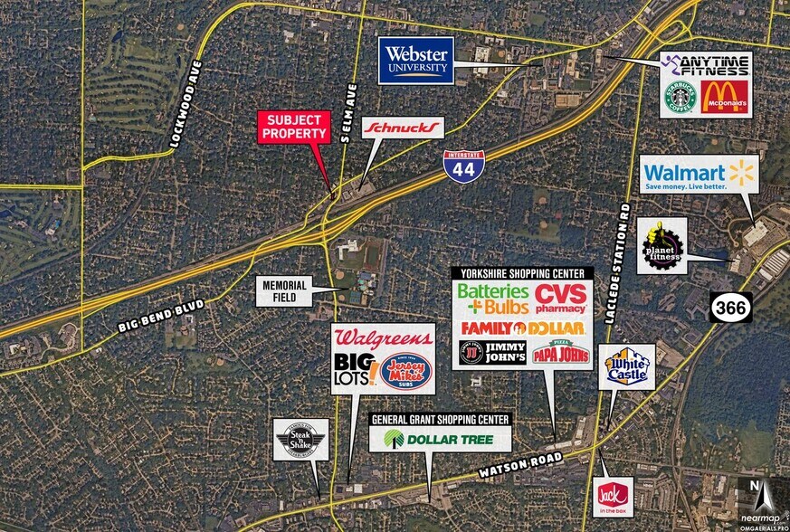 8730 Big Bend Blvd, Webster Groves, MO à vendre - Photo du bâtiment - Image 2 de 12