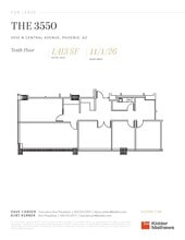 3550 N Central Ave, Phoenix, AZ for lease Floor Plan- Image 1 of 1