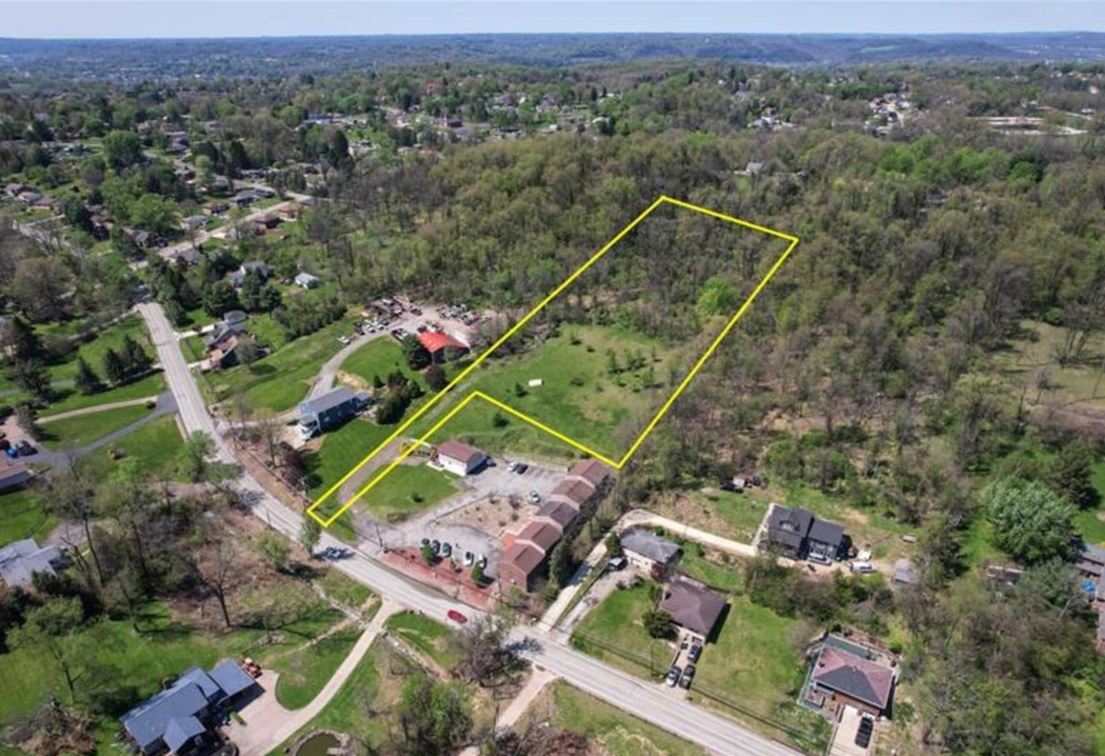 6349 Leechburg Rd, Verona, PA for sale Aerial- Image 1 of 2