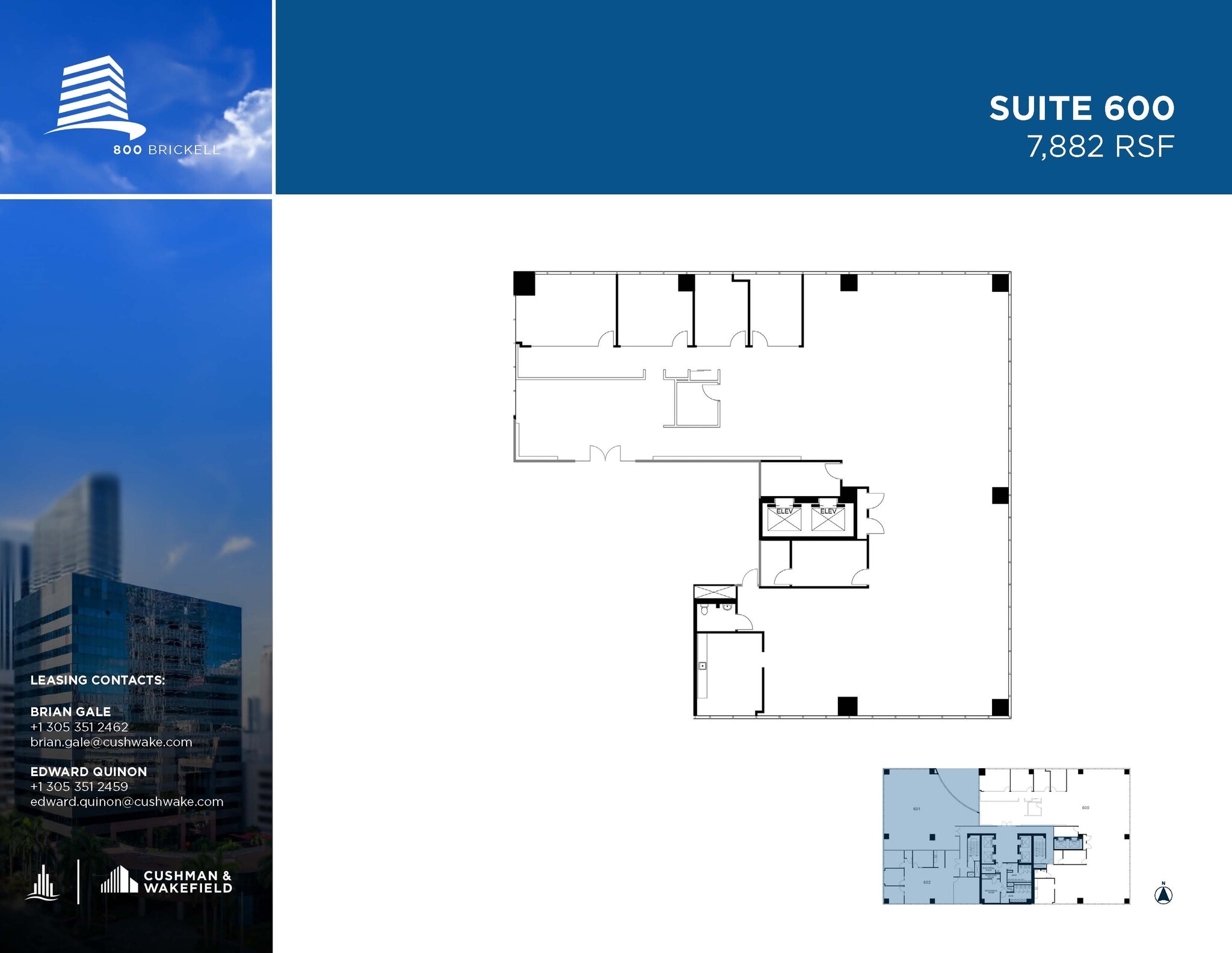 800 Brickell Ave, Miami, FL for lease Floor Plan- Image 1 of 1