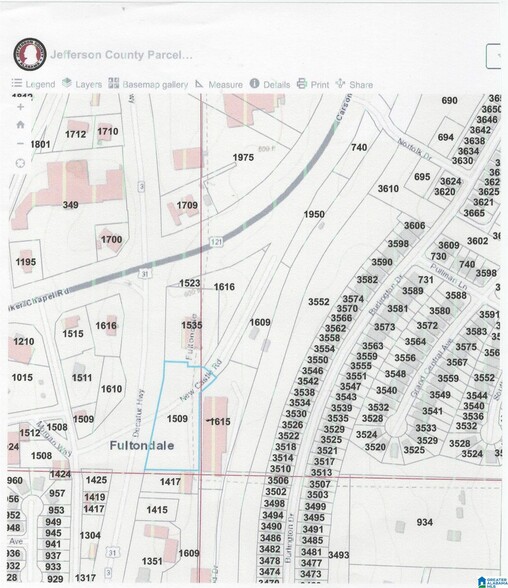 1509 Decatur Hwy, Fultondale, AL for sale - Site Plan - Image 1 of 1
