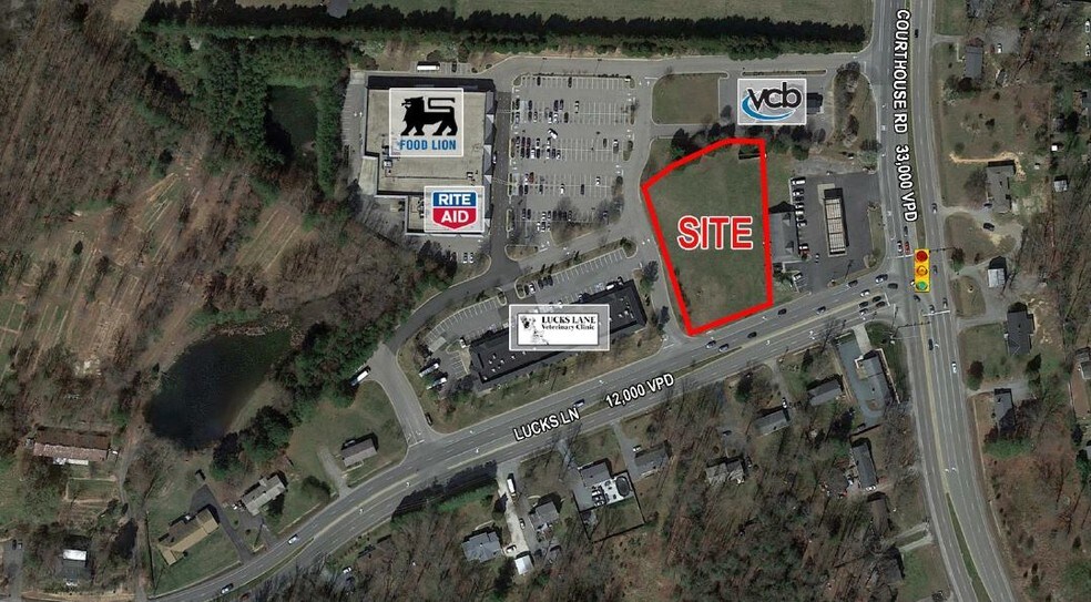 1120 Courthouse Rd, Richmond, VA à louer - Photo principale - Image 1 de 2