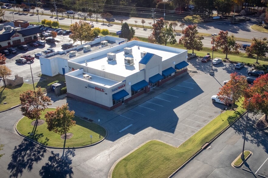 1130-1132 Germantown Pky, Cordova, TN for lease - Aerial - Image 3 of 8