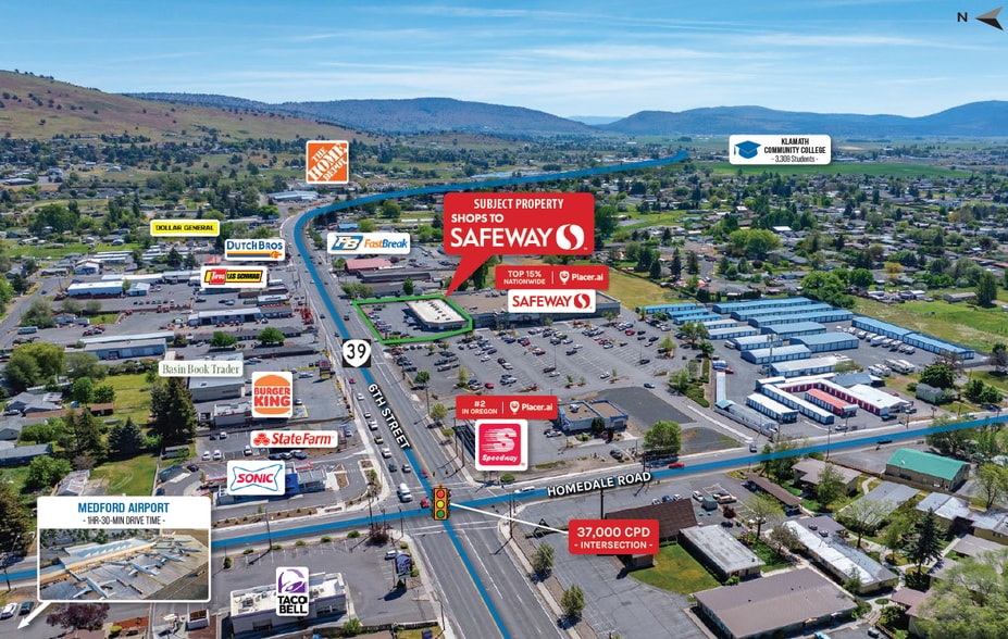 5518-5534 S 6th St, Klamath Falls, OR for sale - Building Photo - Image 3 of 5