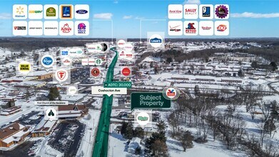 808 Coshocton Ave, Mount Vernon, OH - Aerial map view - Image1