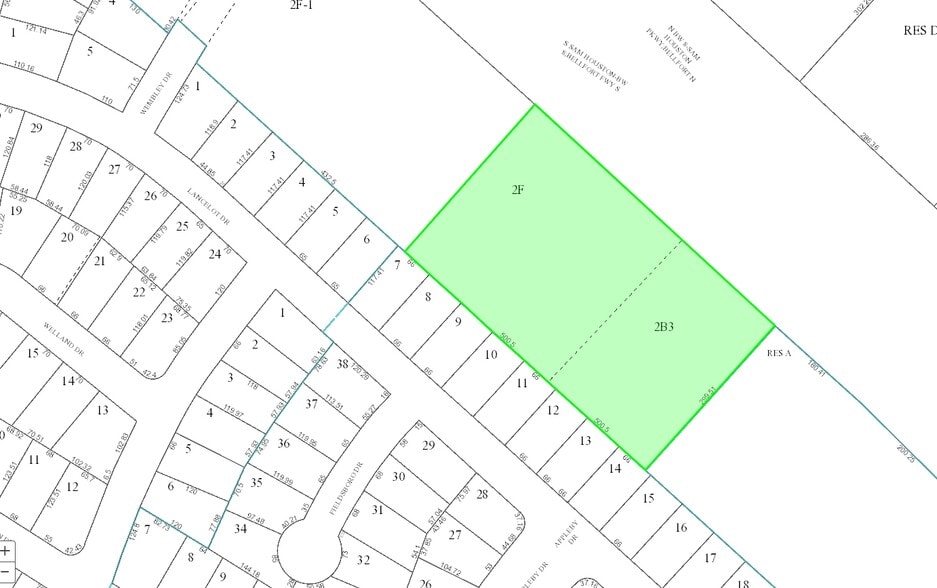 11275 South Sam Houston Parkway West, Houston, TX for lease - Plat Map - Image 3 of 3