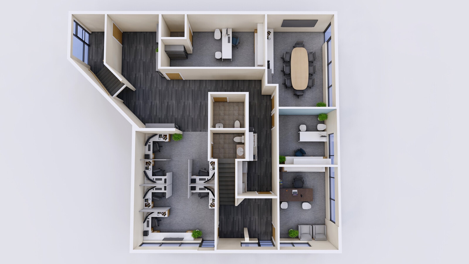 5210 Lewis Rd, Agoura Hills, CA 91301 - Unit 1-9 - - Floor Plan - Image 1 of 2