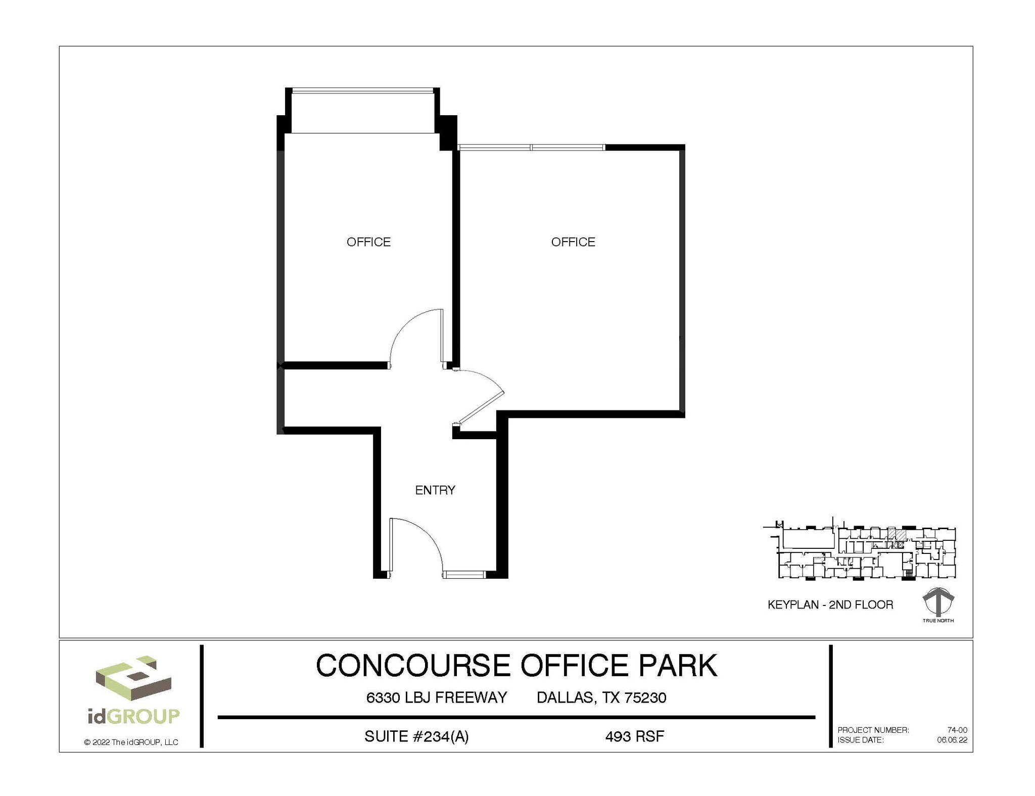 6350 LBJ Fwy, Dallas, TX for lease Floor Plan- Image 1 of 1