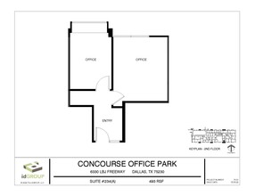 6350 LBJ Fwy, Dallas, TX for lease Floor Plan- Image 1 of 1