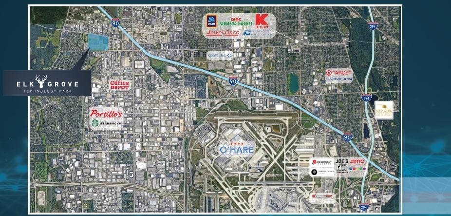 150 Innovation Dr, Elk Grove Village, IL for lease - Aerial - Image 3 of 8