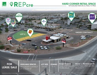 More details for 929 Sunland Park Dr, El Paso, TX - Land for Sale