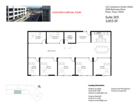 8560 Belleview Dr, Plano, TX for lease Floor Plan- Image 1 of 2