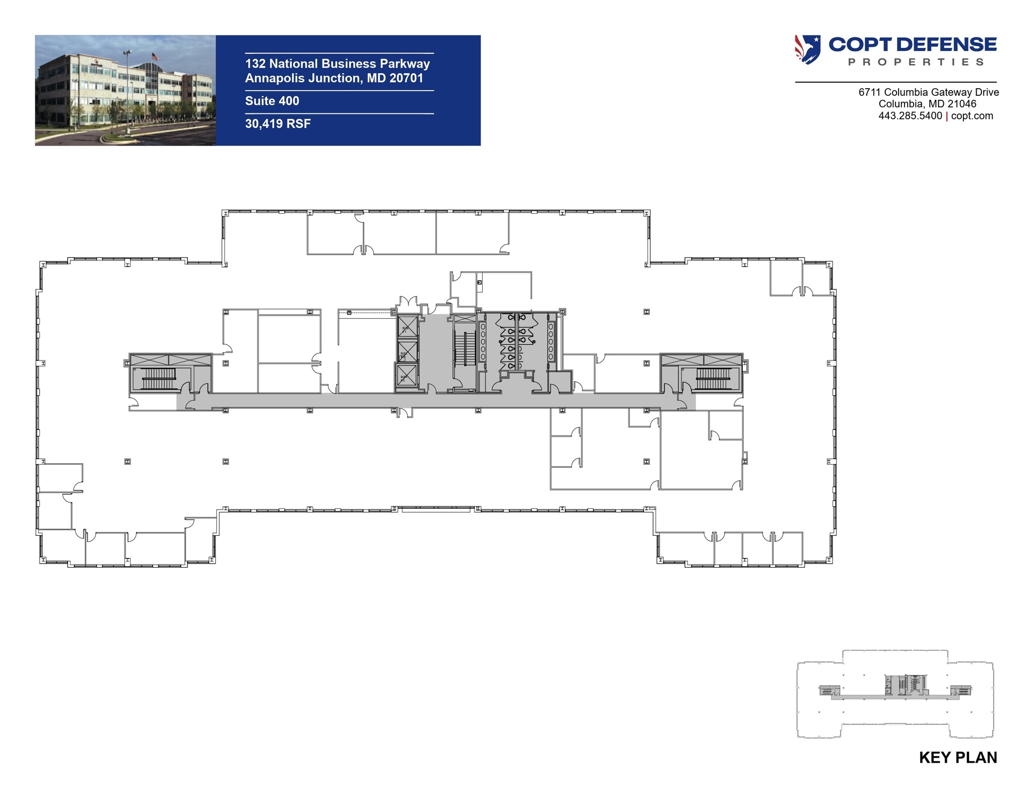 132 National Business Pky, Annapolis Junction, MD for lease Floor Plan- Image 1 of 2