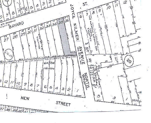 108 Bayard St, New Brunswick, NJ à vendre - Plan cadastral - Image 2 de 2