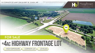 Plus de détails pour 4803 Highway 18, Cash, AR - Terrain à vendre