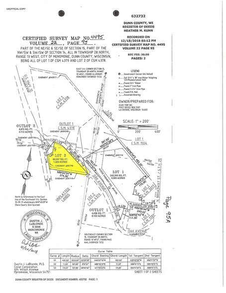 442 Oak Ave W ave, Menomonie, WI à vendre - Photo du bâtiment - Image 3 de 4