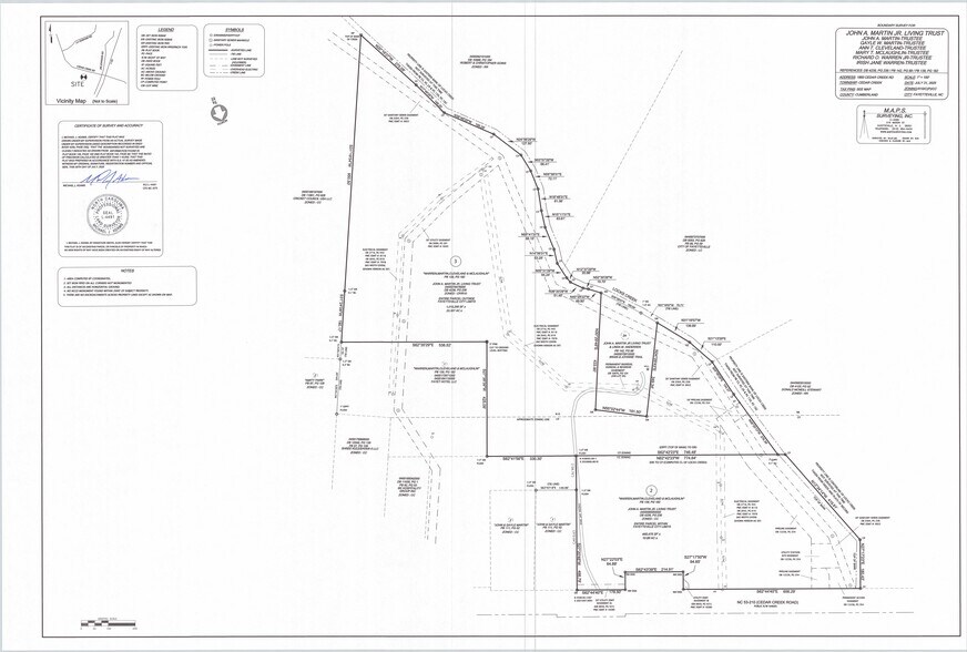1870 Cedar Creek Rd, Fayetteville, NC for sale - Site Plan - Image 3 of 15