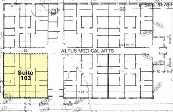 1015 E Broadway St, Altus, OK for lease Floor Plan- Image 1 of 1