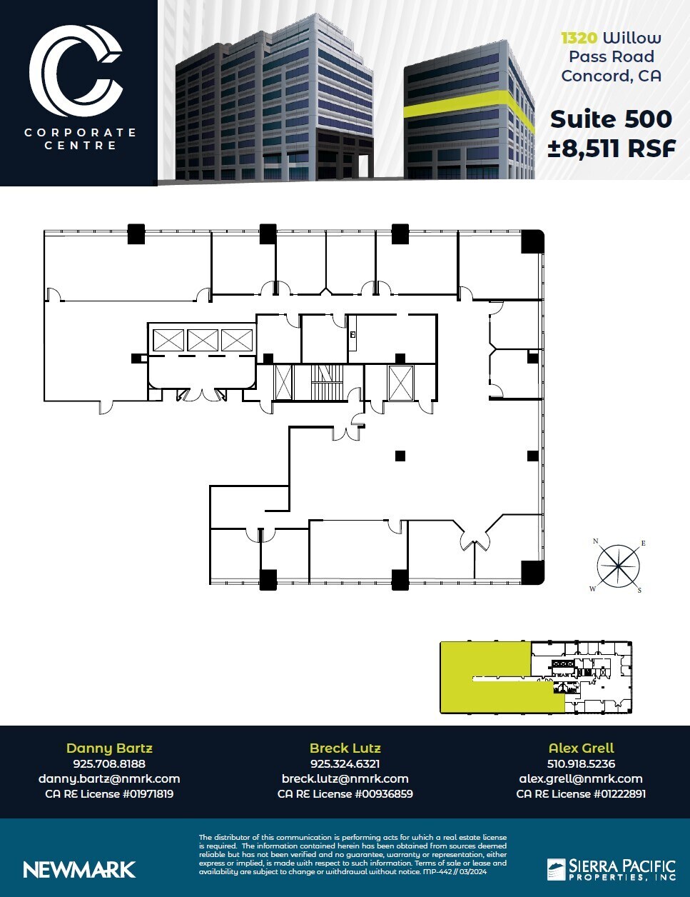 1390 Willow Pass Rd, Concord, CA for lease Floor Plan- Image 1 of 1
