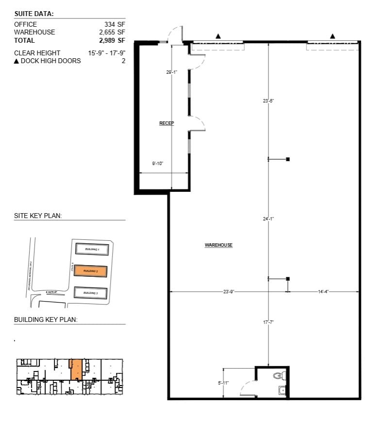 18802-18848 13th Pl S, Seatac, WA for lease Floor Plan- Image 1 of 1