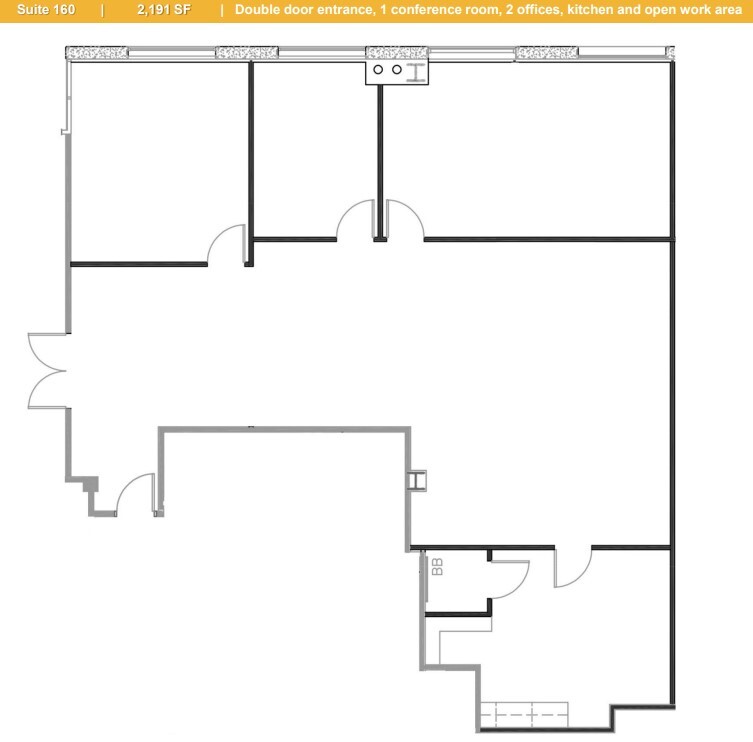 21680 Gateway Center Dr, Diamond Bar, CA à louer Plan d’étage- Image 1 de 1