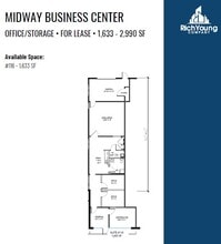 4275 Kellway Cir, Addison, TX for lease Floor Plan- Image 1 of 1