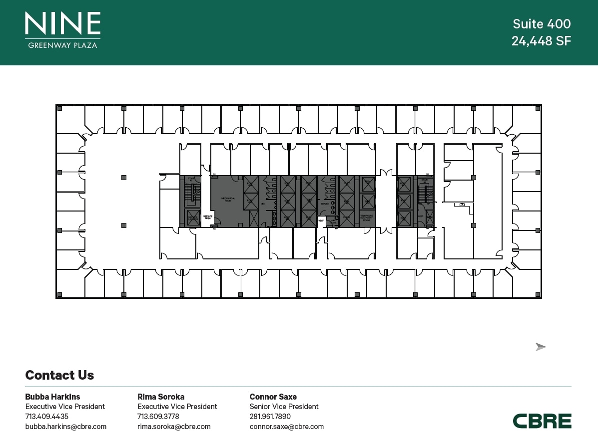 9 Greenway Plz, Houston, TX à louer Plan d’étage- Image 1 de 1