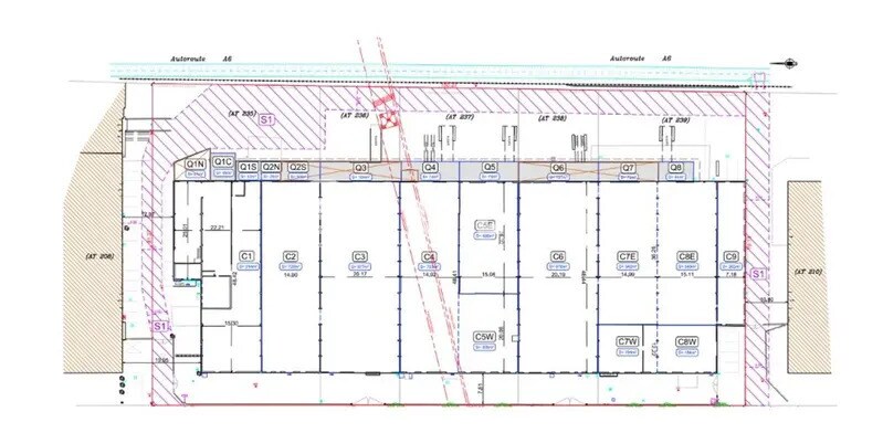 300 Rue Alexandre Richetta, Villefranche-sur-Saône for sale - Site Plan - Image 2 of 16