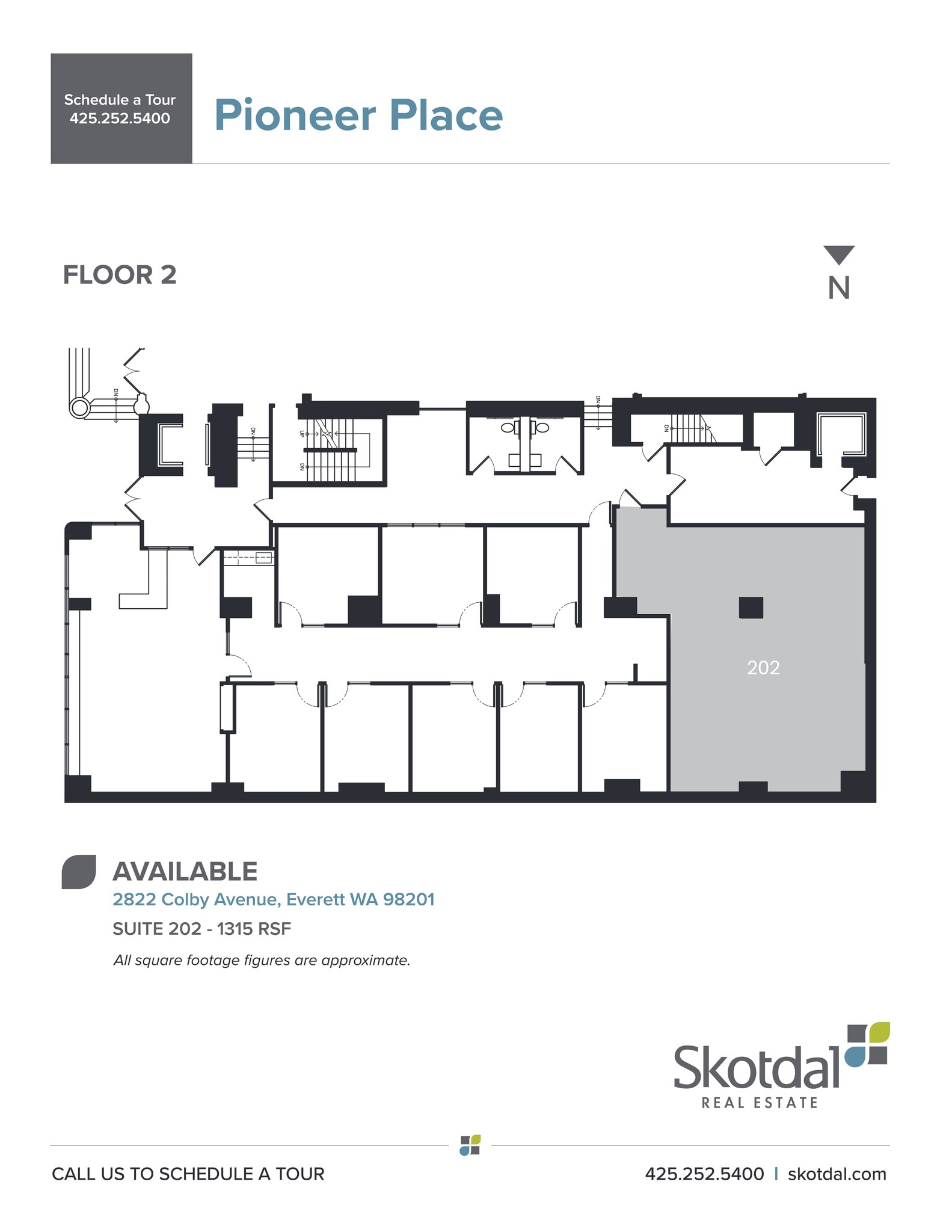 2822 Colby Ave, Everett, WA for lease Site Plan- Image 1 of 1