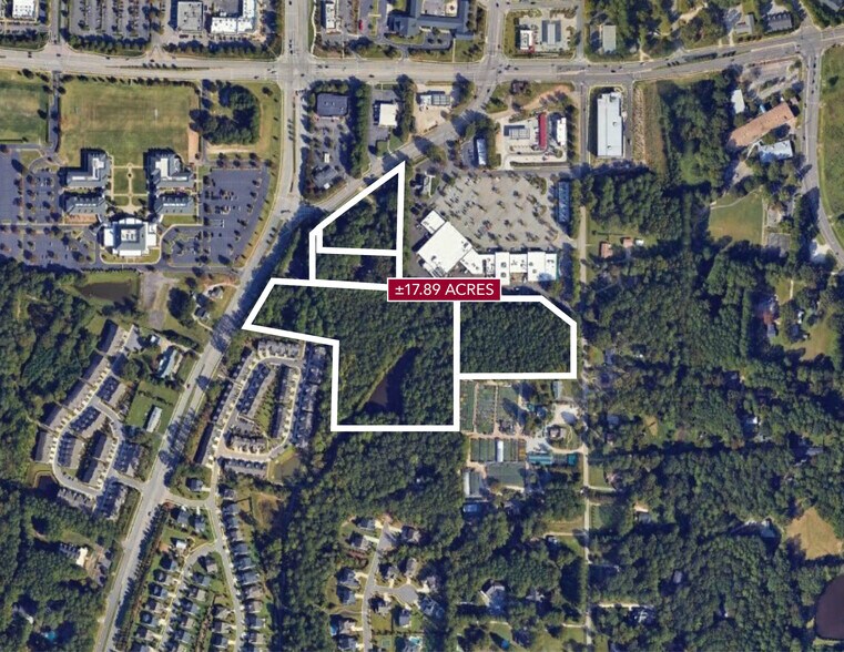 6115 Holly Springs Rd, Raleigh, NC à vendre - Aérien - Image 1 de 3