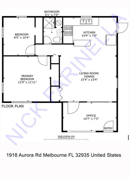 1918 Aurora Rd, Melbourne, FL à louer - Photo du bâtiment - Image 2 de 21