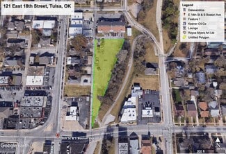 More details for 121 18th St, Tulsa, OK - Land for Sale