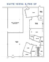 10316-10412 Shawnee Mission Pky, Shawnee, KS à louer Plan d’étage- Image 1 de 2