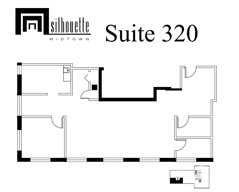 1447 Peachtree St NE, Atlanta, GA for lease Floor Plan- Image 1 of 1