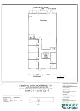 2501 Central Pky, Houston, TX à louer Plan d’étage- Image 1 de 1