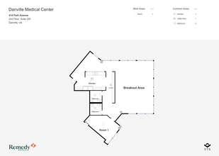 414 Park Ave, Danville, VA for lease Floor Plan- Image 1 of 3