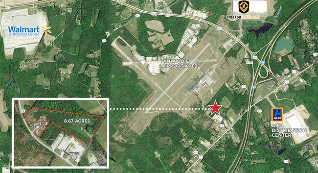 More details for RT 641 Dinwiddie VA, Petersburg, VA - Land for Sale