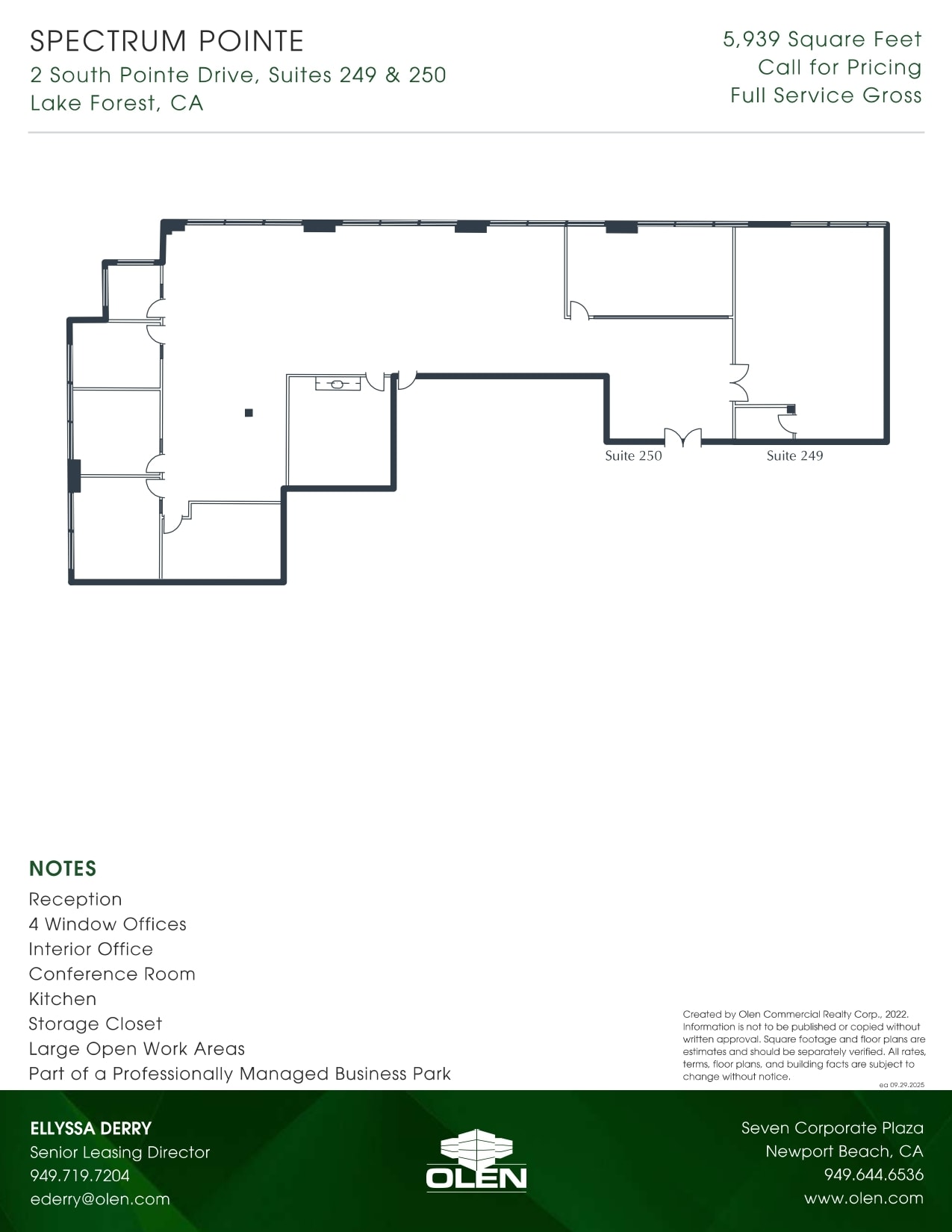 2 South Pointe Dr, Lake Forest, CA for lease Interior Photo- Image 1 of 1