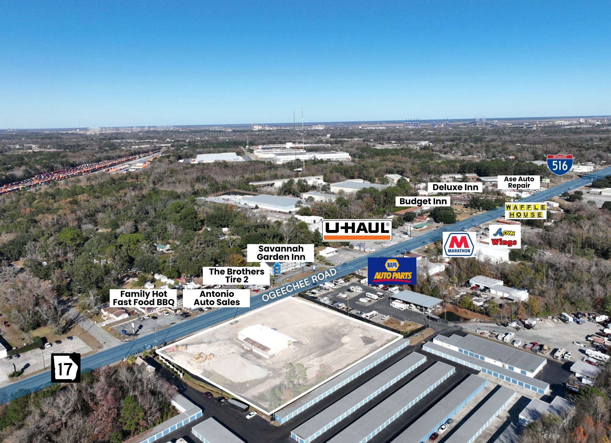 3825 Ogeechee Rd, Savannah, GA for lease Primary Photo- Image 1 of 10