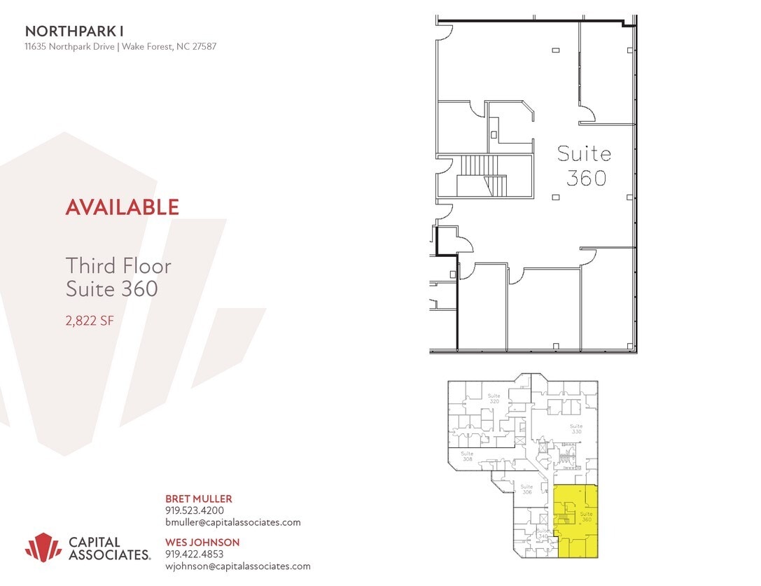 11635 Northpark Dr, Wake Forest, NC for lease Floor Plan- Image 1 of 1