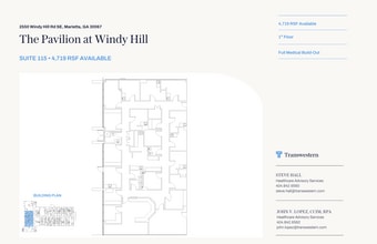 2550 Windy Hill Rd SE, Marietta, GA à louer Plan d’étage- Image 1 de 1