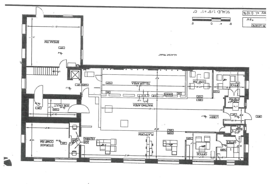 51 W Main St, Johnstown, NY à louer Plan d’étage- Image 1 de 3