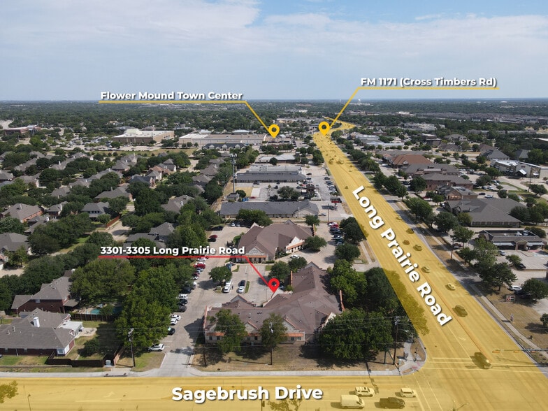 3301 Long Prairie Rd, Flower Mound, TX for lease - Building Photo - Image 2 of 9