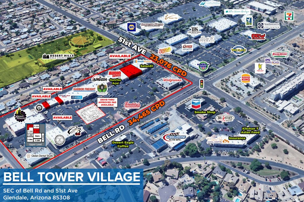 4915-4965 N 51st Ave, Glendale, AZ à louer Photo du bâtiment- Image 1 de 10
